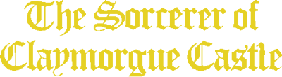 The Sorcerer of Claymorgue Castle logo for ZX Spectrum